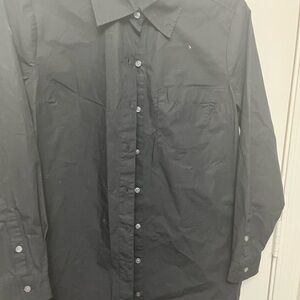 Time and Tru Black Dress Shirt